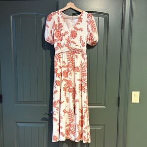 [by the River] Floral Print Maxi Dress